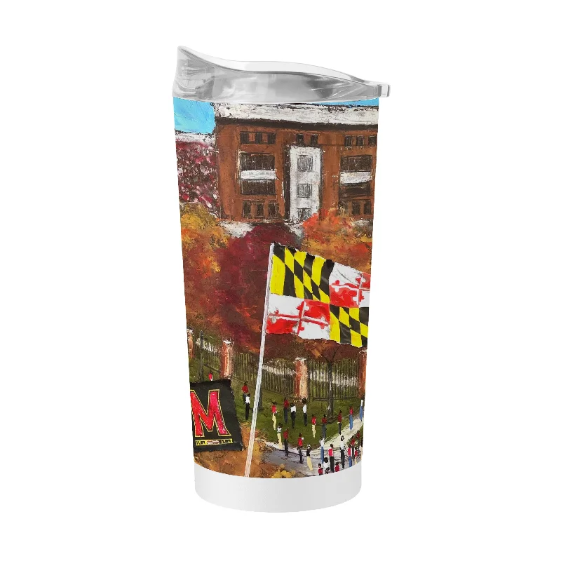 Personalized Team Mug For Team Loyalty-Maryland 20oz Collector Powder Coat Tumbler