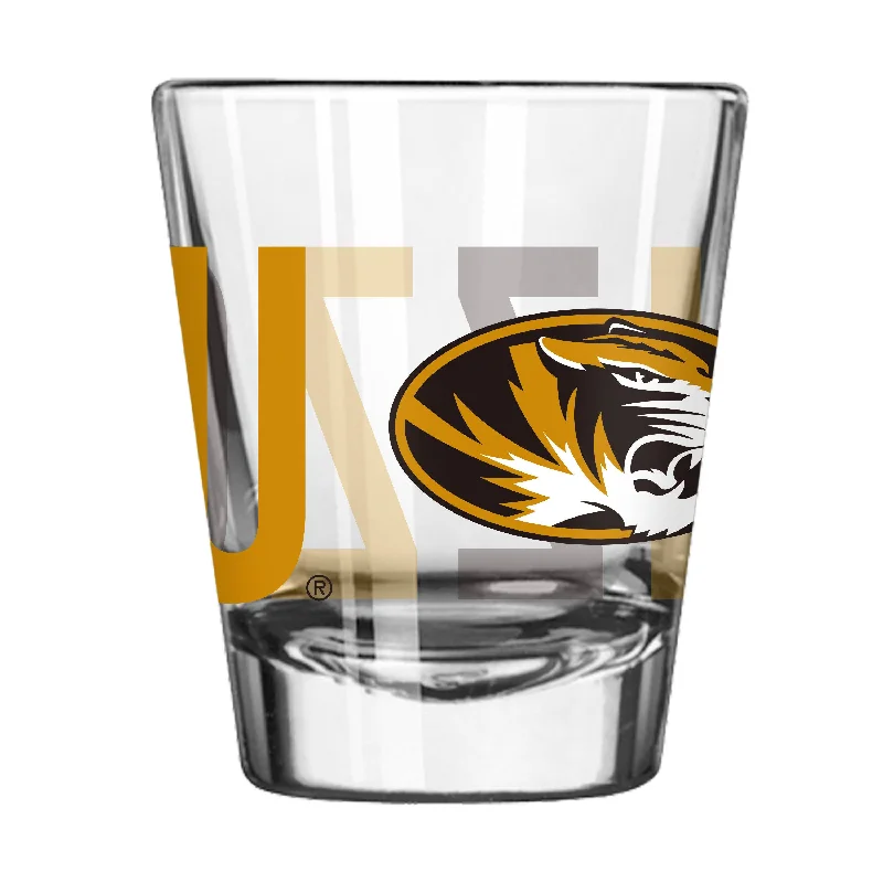 Team Mug With Motivational Quotes-Missouri 2oz Overtime Shot Glass