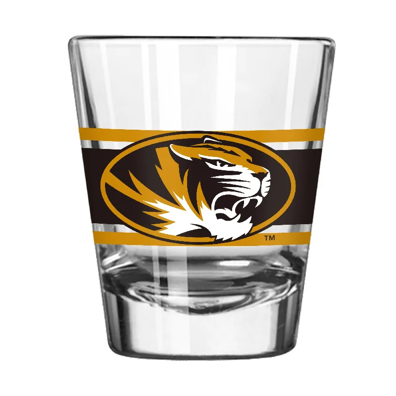 Personalized Team Mug For Special Occasions-Missouri 2oz Stripe Shot Glass