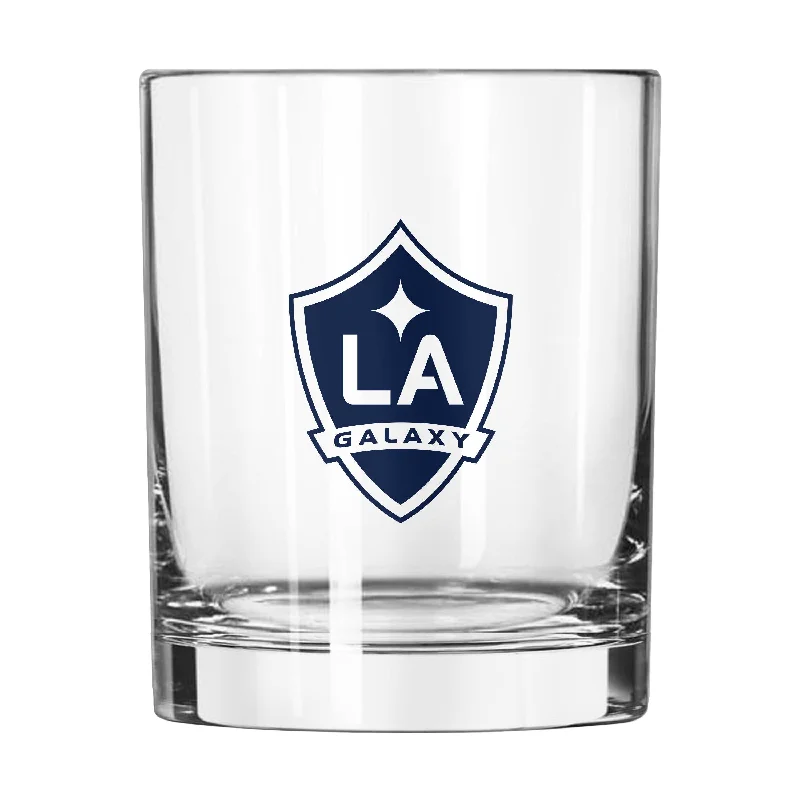 Personalized Mug For Teams-Los Angeles Galaxy 14oz Gameday Rocks Glass