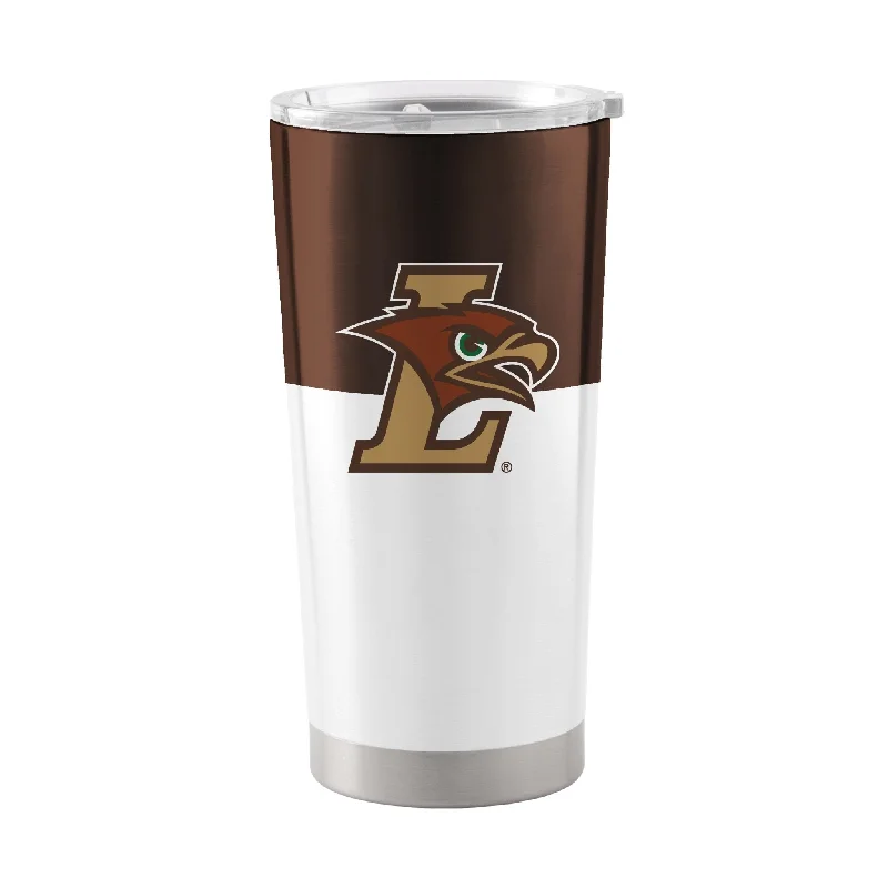 Custom Team Mug For Community Teams-Lehigh 20oz Colorblock Stainless Tumbler