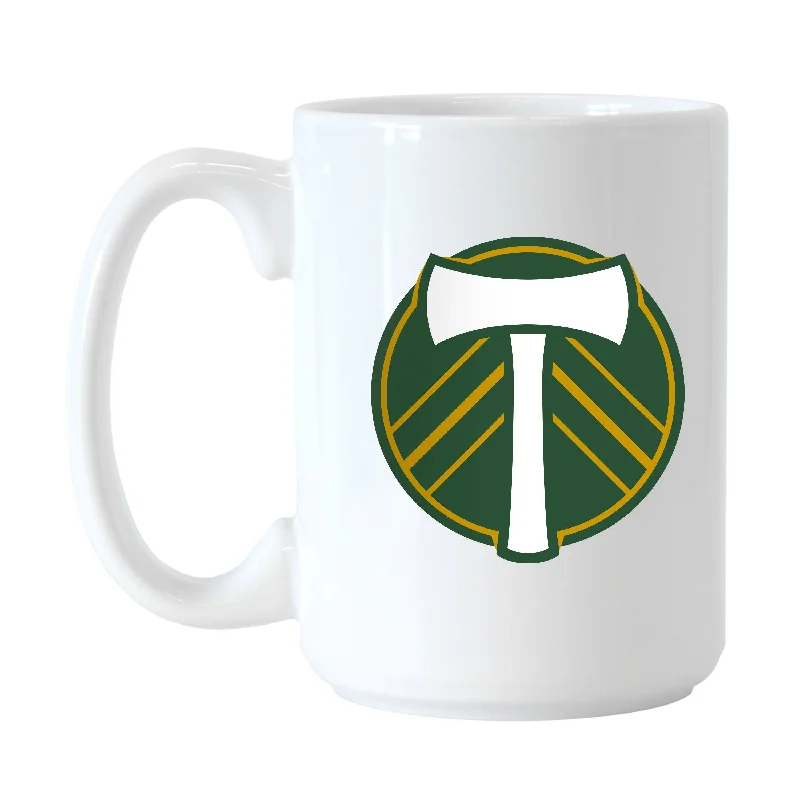 Personalized Team Mug For High School Teams-Portland Timbers 15oz Sublimated Mug