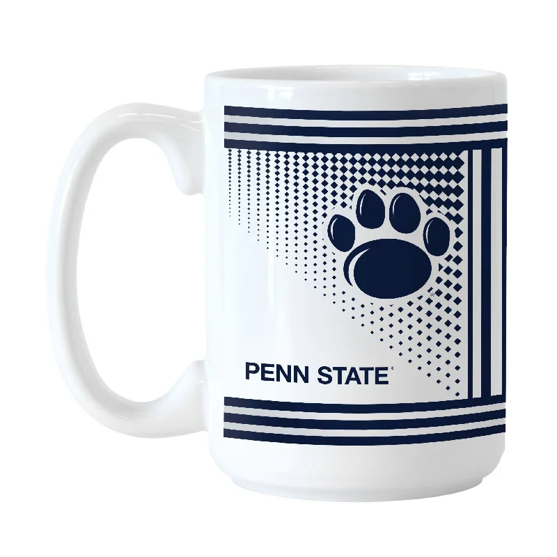 Custom Team Mug For Athletic Events-Penn State 15oz Hero Sublimated Mug