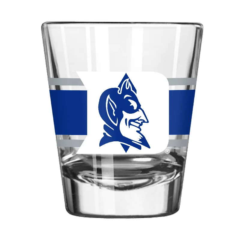 Personalized Team Mug For Special Editions-Duke 2oz Stripe Shot Glass