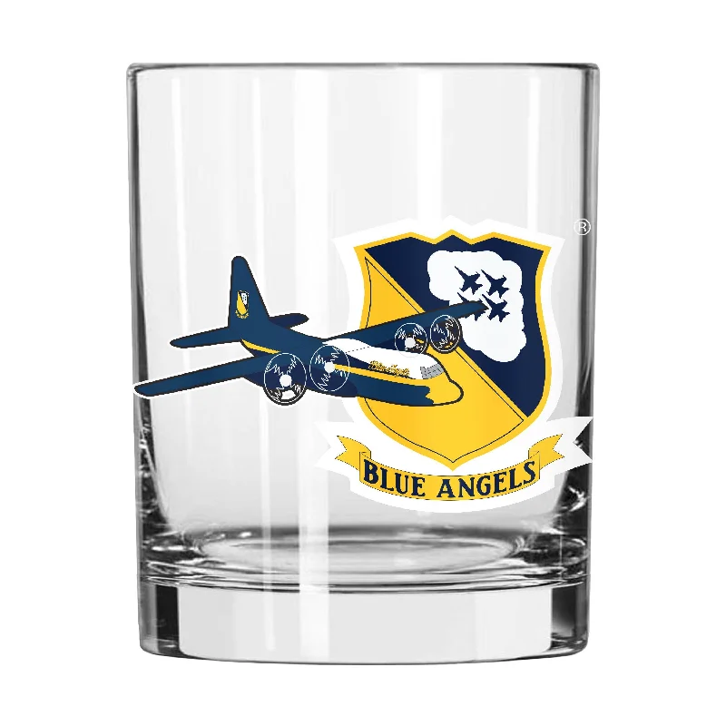 Custom Team Mug For Team Bonding-Fat Albert Airlines 14oz Logo Rocks Glass