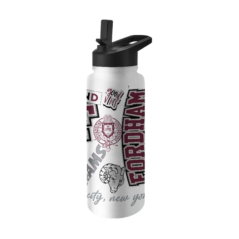 Custom Team Mug For Special Edition-Fordham 34oz Native Quencher Bottle