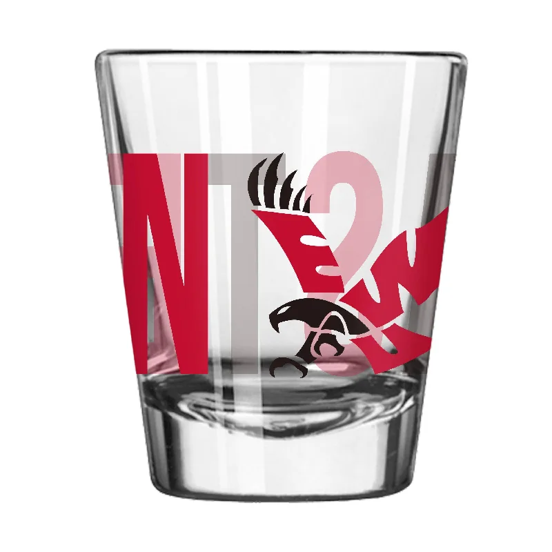 Custom Team Mug For Special Player Gifts-Eastern Washington 2oz Overtime Shot Glass