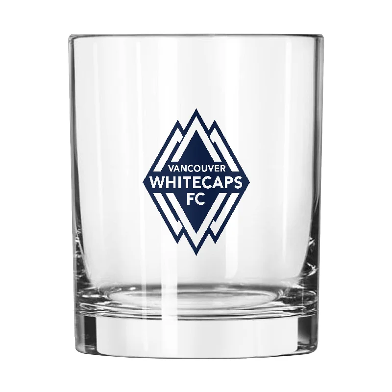 Team Mug For Player Customization-Vancouver Whitecaps 14oz Gameday Rocks Glass