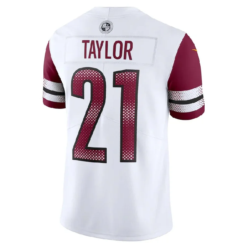 Custom Rugby Jersey For Holiday Promotions-W.Commanders #21 Sean Taylor White 2022 Retired Player Limited Jersey Stitched American Football Jerseys