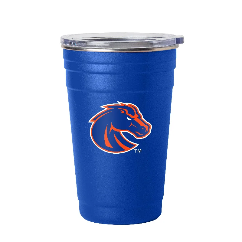 Personalized Team Mug For Special Events-Boise State 22oz Flipside Stainless Cup