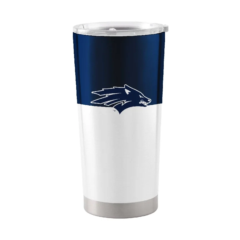 Personalized Team Mug For Sponsor Recognition-Nevada 20oz Colorblock Stainless Tumbler