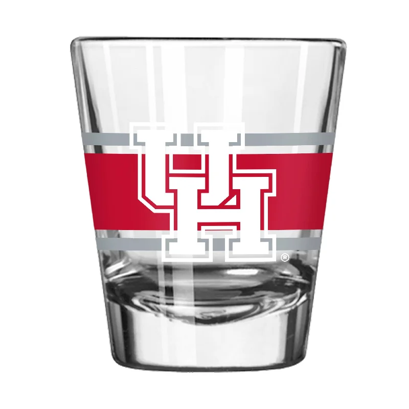 Team Mug With Your Team's Message-Houston 2oz Stripe Shot Glass