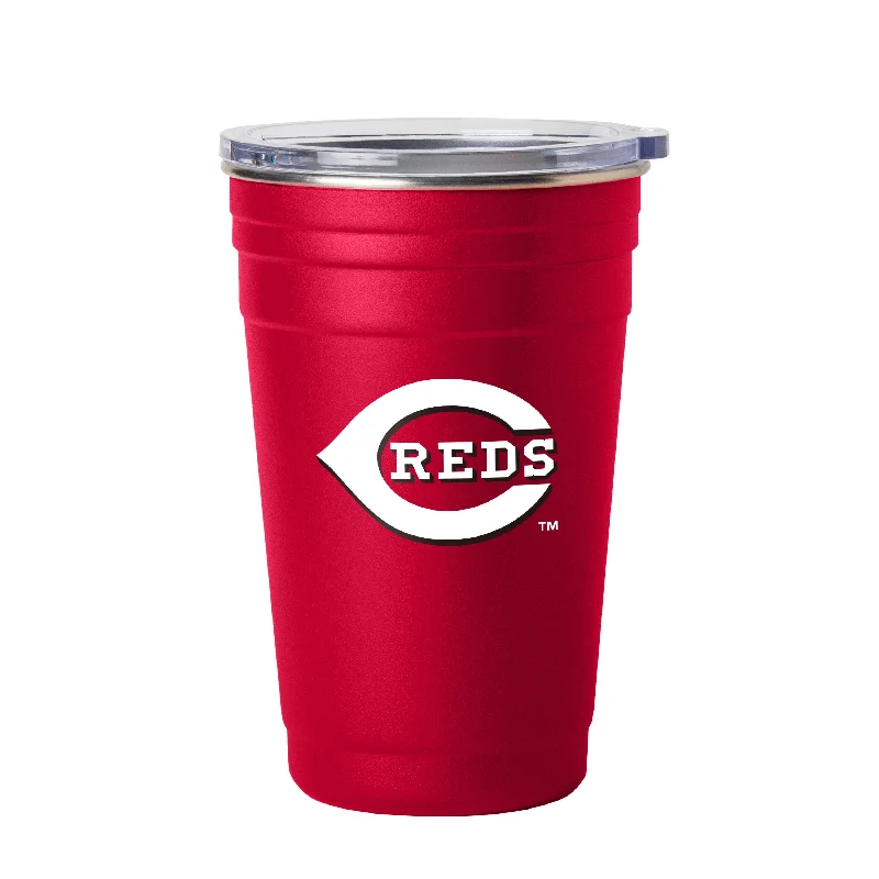 Team Mug For Group Customization & Orders-Cincinnati Reds 22oz Flipside Stainless Cup