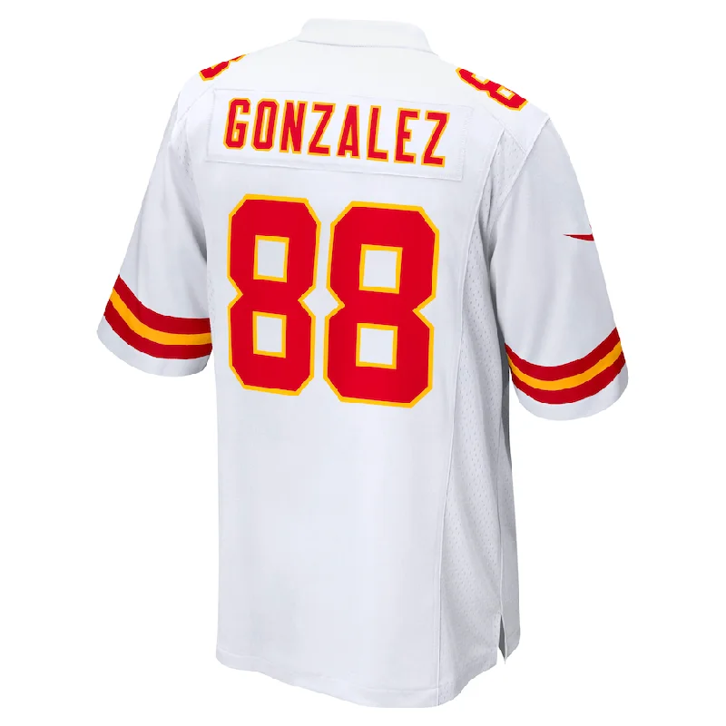 Rugby Jersey With Custom Branding-KC.Chiefs #88 Tony Gonzalez White Retired Player Game Jersey Stitched American Football Jerseys