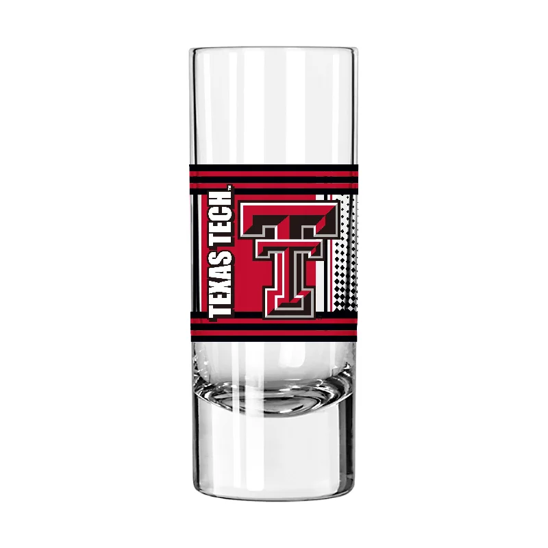 Personalized Team Mug For Commemorative Events-Texas Tech 2.5oz Hero Shooter Glass