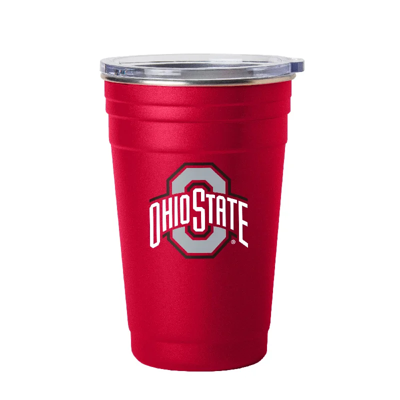 Personalized Mug For Teams-Ohio State 22oz Flipside Stainless Cup