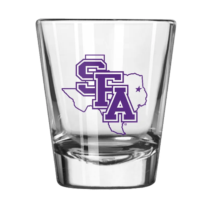 Custom Team Mug For Sports Recognition-Stephen F Austin 2oz Gameday Shot Glass