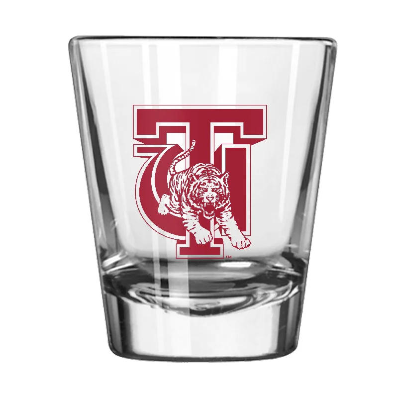 Personalized Team Mug For High School Rivalries-Tuskegee 2oz Gameday Shot Glass