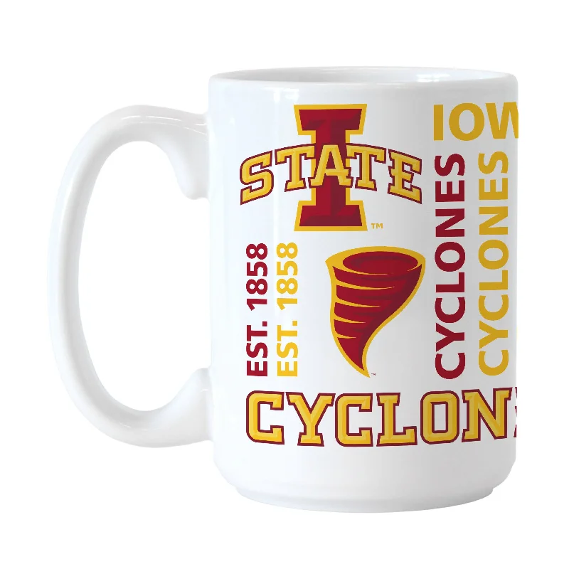 Custom Team Mug For Team Progression-Iowa State 15oz Spirit Sublimated Mug