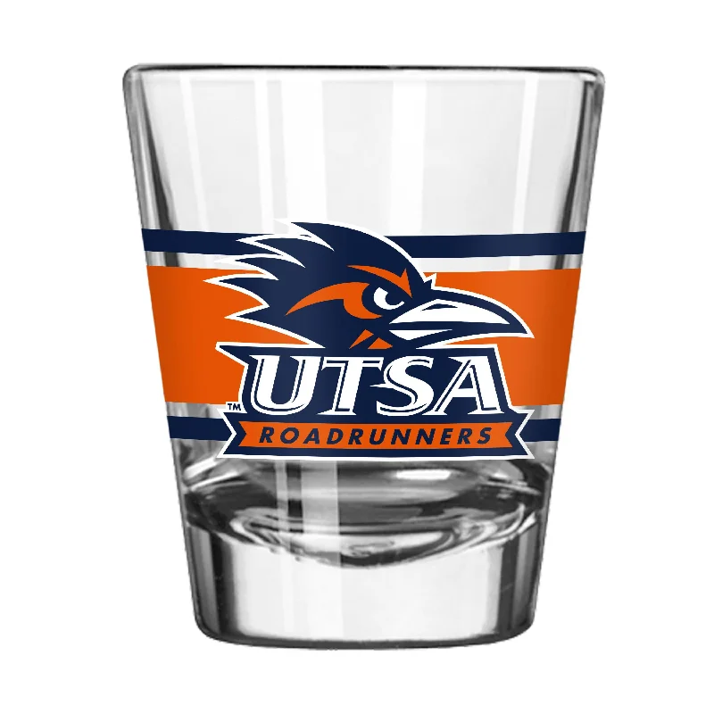 Team Mug With Custom Design Options-Texas - San Antonio 2oz Stripe Shot Glass