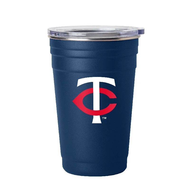 Custom Team Mug For VIP Gifts-Minnesota Twins 22oz Flipside Stainless Cup