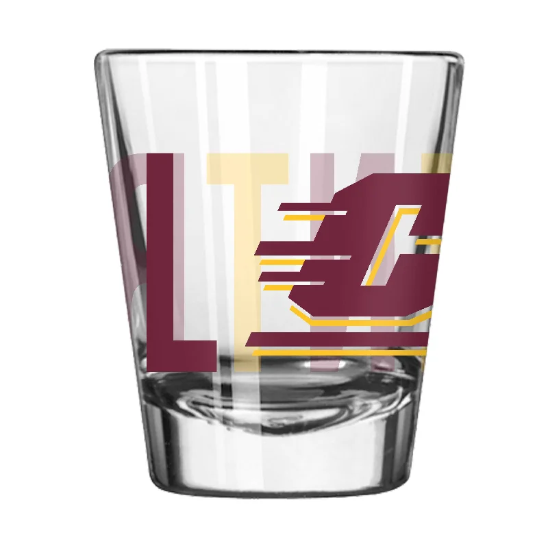 Custom Team Mug For National Teams-Central Michigan 2oz Overtime Shot Glass