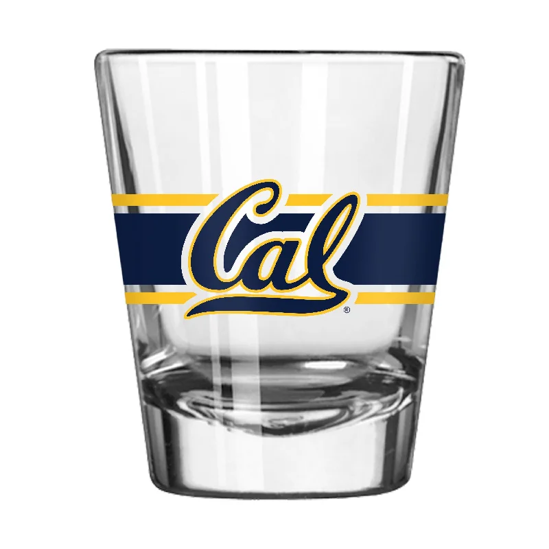 Team Mug For Local Sports Competitions-California Berkeley 2oz Stripe Shot Glass