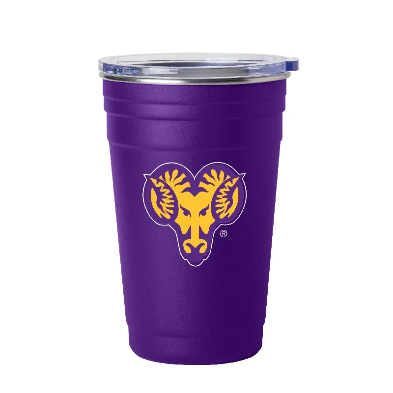 Custom Team Mug For Unique Tournament Gifts-West Chester 22oz Flipside Stainless Cup