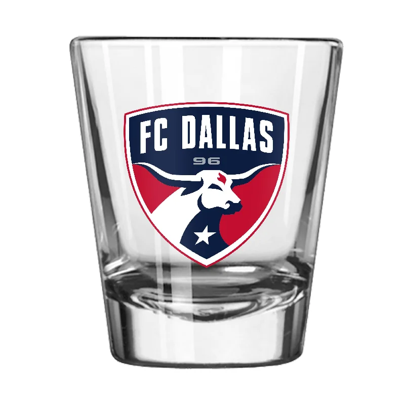 Personalized Team Mug For High School Teams-FC Dallas 2oz Full Color Gameday Shot Glass