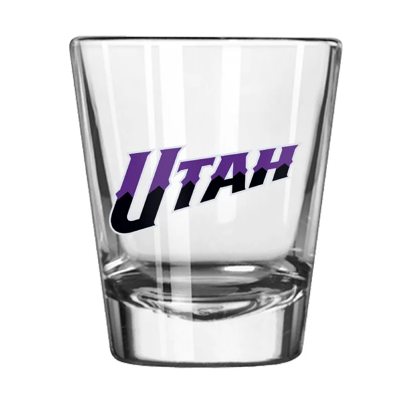 Personalized Team Mug For Team Loyalty-Utah Jazz City Edition 2oz Shot Glass