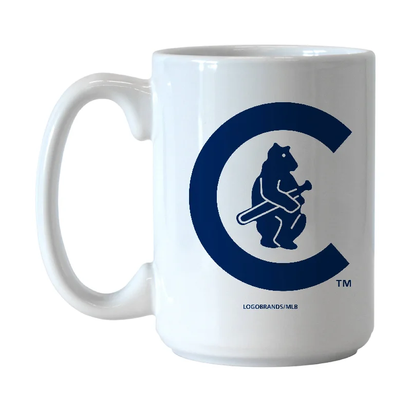 Custom Team Mug For Social Impact-Chicago Cubs 1914 Bear 15oz Sublimated Mug