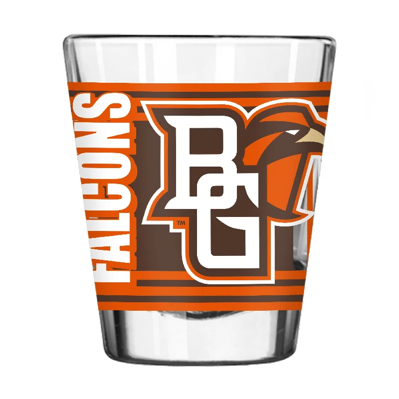 Custom Team Mug For Sports Team Promotions-Bowling Green 2oz Hero Shot Glass