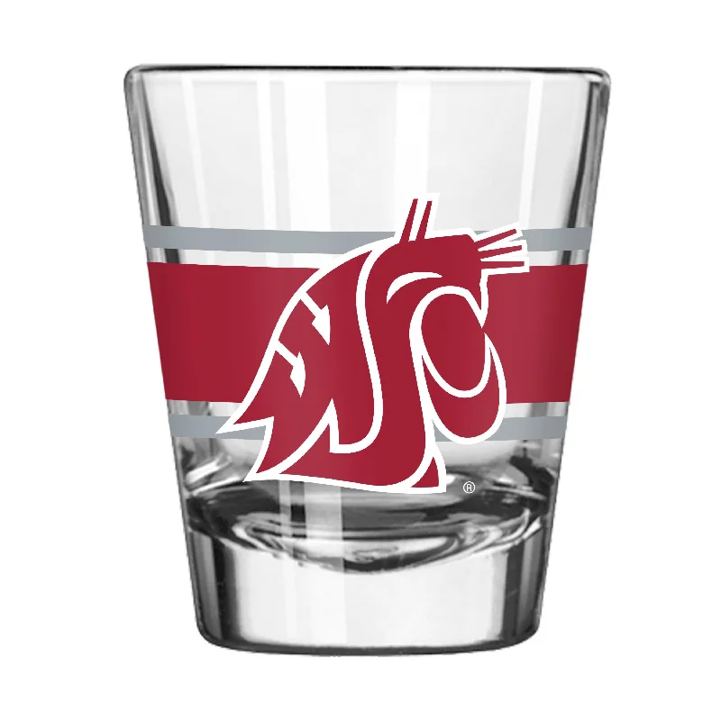 Team Mug For Group Customization & Orders-Washington State 2oz Stripe Shot Glass