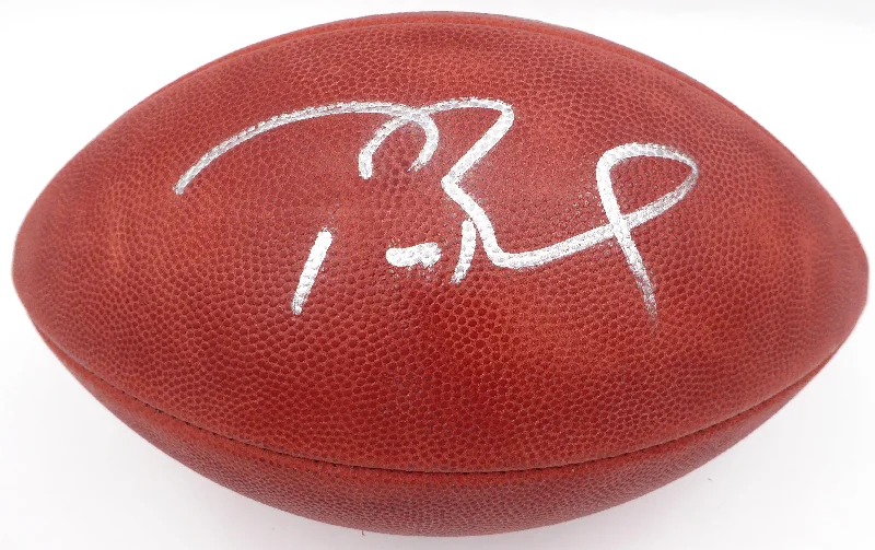 Rugby Helmet For Professional Wear & Protection-Tom Brady Autographed SB XXXVIII NFL Leather Football New England Patriots Fanatics Holo #B048290