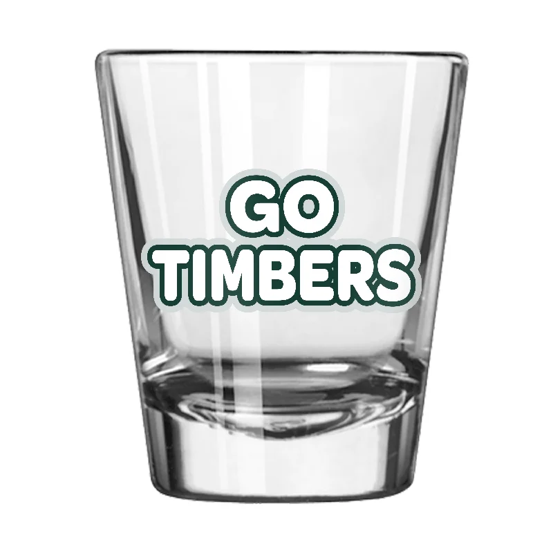 Custom Team Mug For Team Competitions-Portland Timbers 2oz Bubble Shot Glass