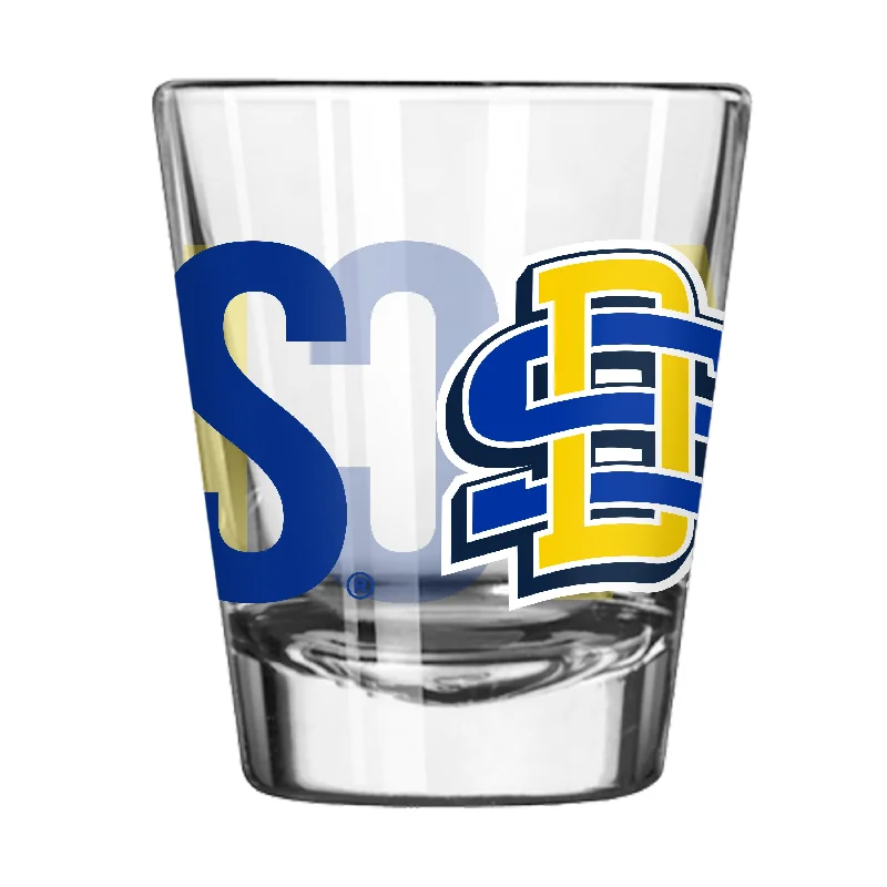 Custom Team Mug For Signature Player Items-South Dakota State 2oz Overtime Shot Glass