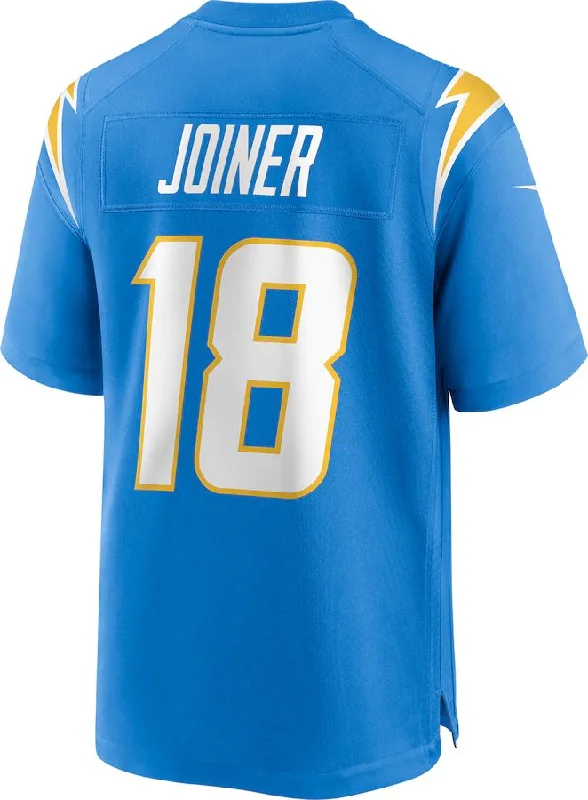 Rugby Jersey For Local Rugby Clubs-LA.Chargers #18 Charlie Joiner Powder Blue Game Retired Player Jersey Stitched American Football Jerseys