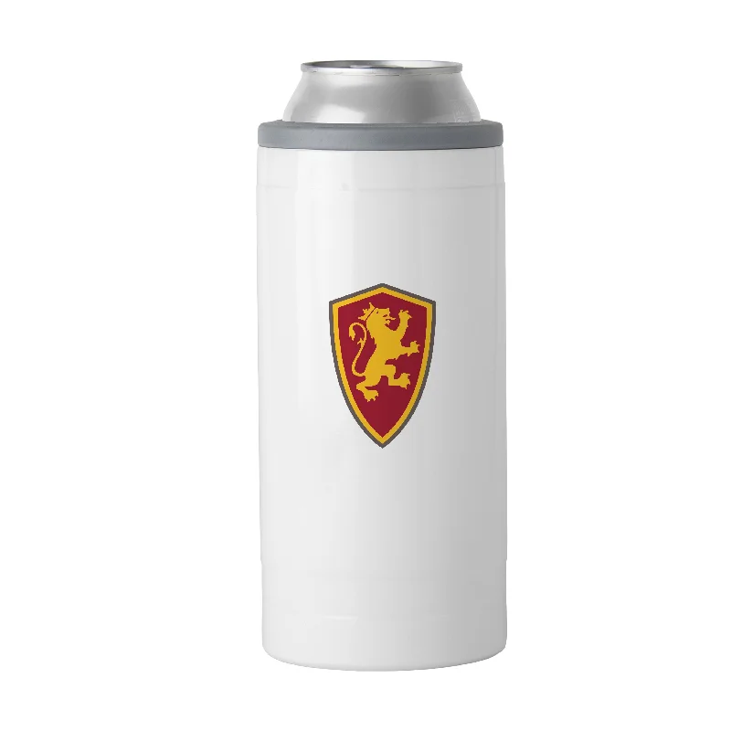 Team Mug With Team Quotes & Inspirations-Flagler College 12oz Gameday Slim Can Coolie