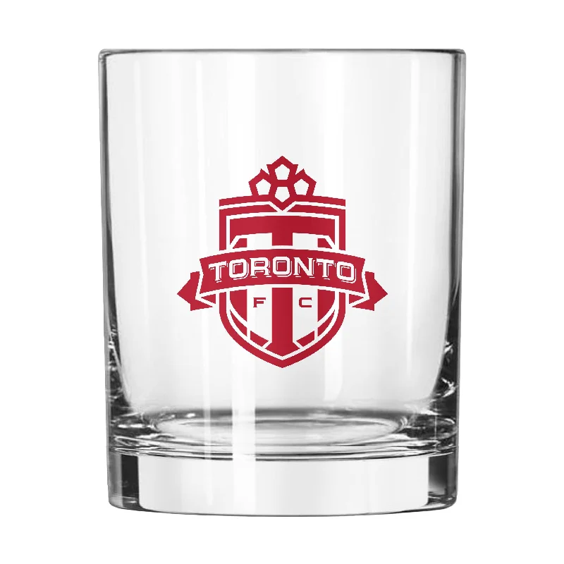 Personalized Team Mug-Toronto FC 14oz Gameday Rocks Glass