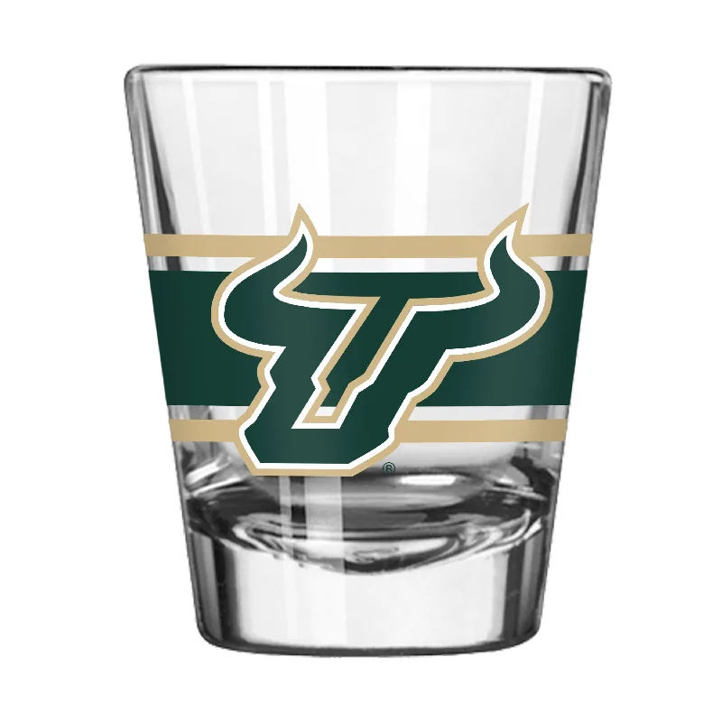 Team Mug For Team Building-South Florida 2oz Stripe Shot Glass