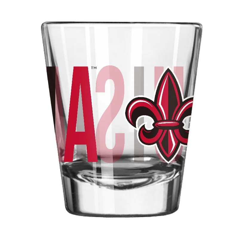 Team Mug With Player Numbers-Louisiana - Lafayette 2oz Overtime Shot Glass