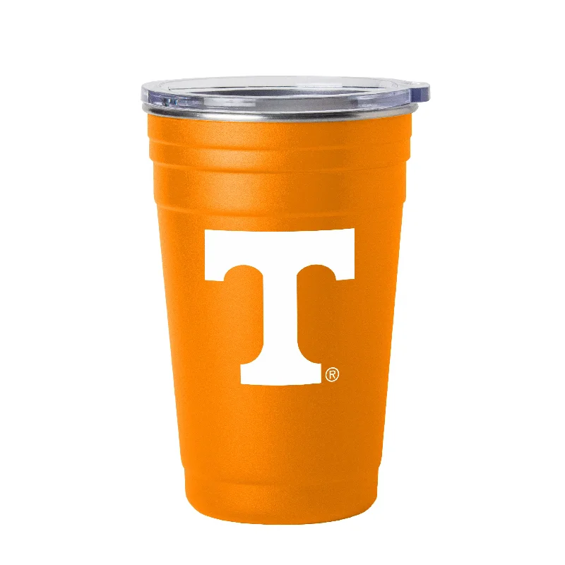 Custom Team Mug For Charity Fundraisers-Tennessee 22oz Flipside Stainless Cup