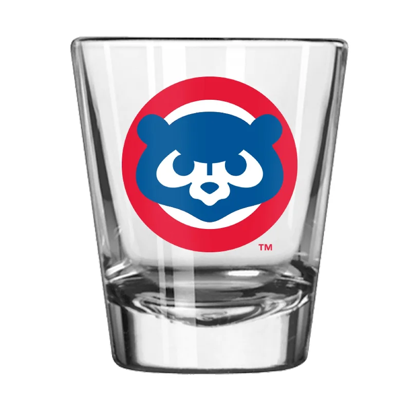 Team Mug With Event Customization-Chicago Cubs 1984 Cub Face 2oz Shot Glass