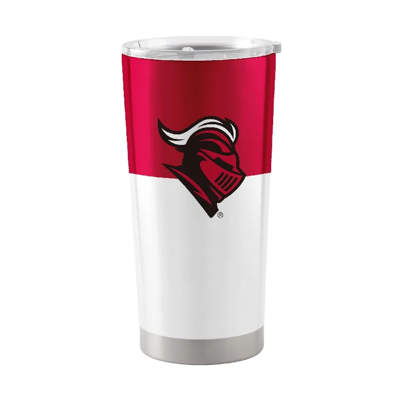 Team Mug With Your Team's Message-Rutgers 20oz Colorblock Stainless Tumbler