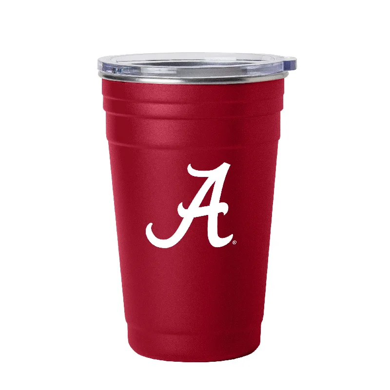 Personalized Team Mug For Special Occasion Gifts-Alabama 22oz Cardinal Flipside Stainless Cup