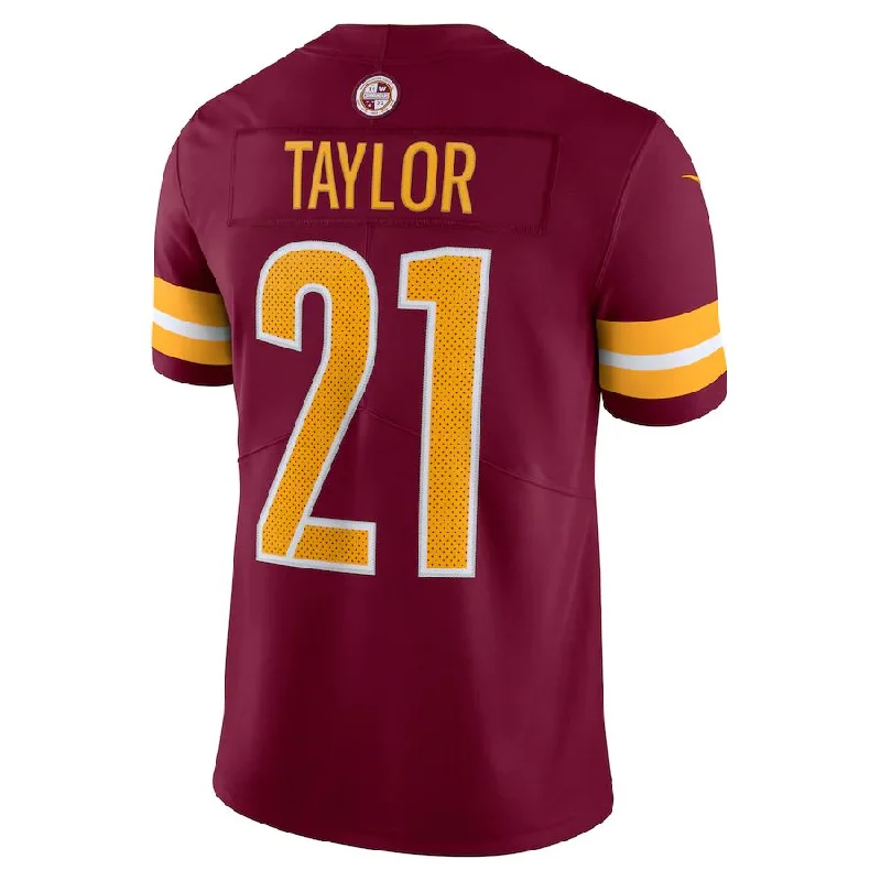 Personalized Rugby Jersey For Sponsorship Deals-W.Commanders #21 Sean Taylor Burgundy 2022 Home Retired Player Limited Jersey Stitched American Football Jerseys