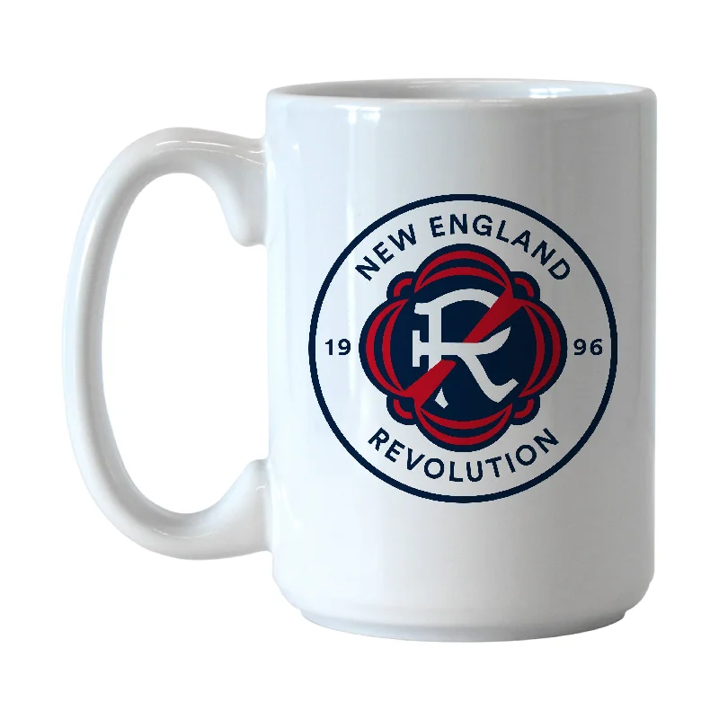 Personalized Team Mug For Team Loyalty-New England Revolution 15oz Gameday Sublimated Mug