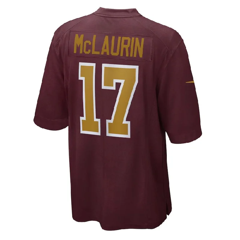 Personalized Rugby Jersey For Event Recognition-W. Football Team #17 Terry McLaurin Burgundy Alternate Game Jersey Stitched American Football Jerseys