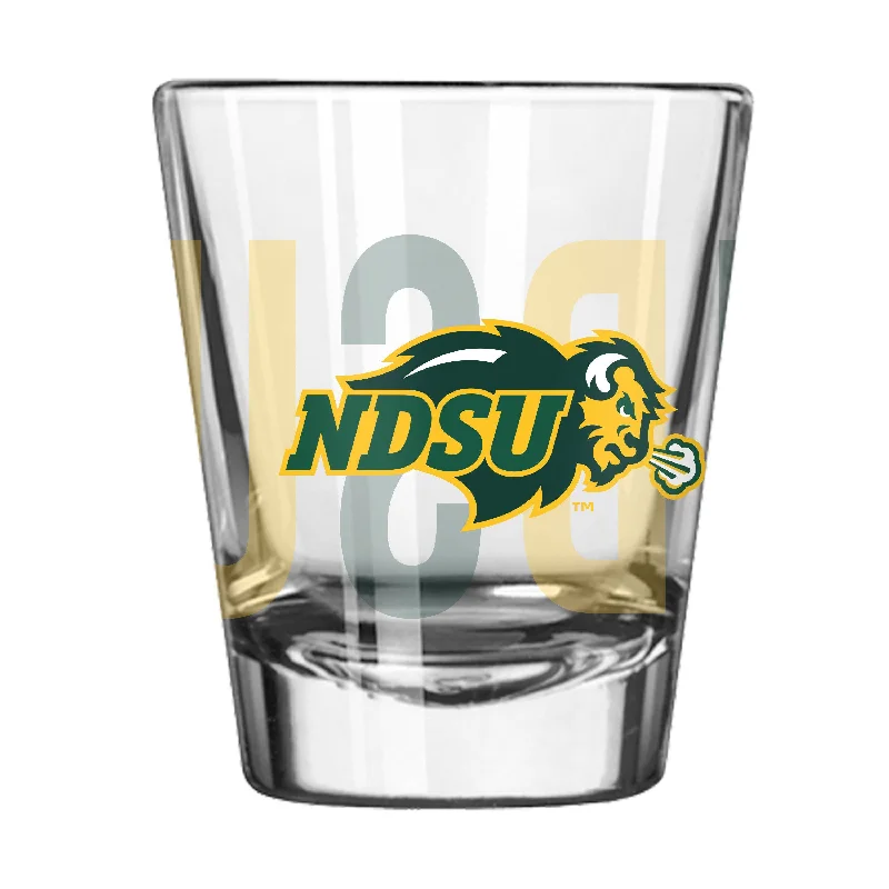 Team Mug For Official Team Merchandise-North Dakota State 2oz Overtime Shot Glass