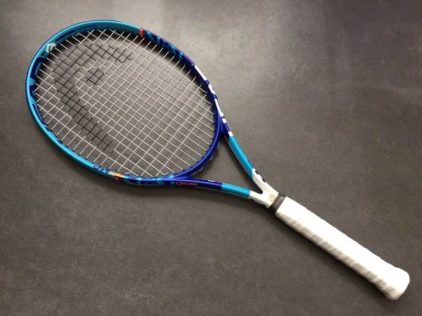 Tennis Racket With Custom Number Placement-Head Pro Stock TGT297.1 Graphene XT Instinct MP XL